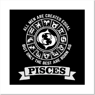 PISCES man Posters and Art